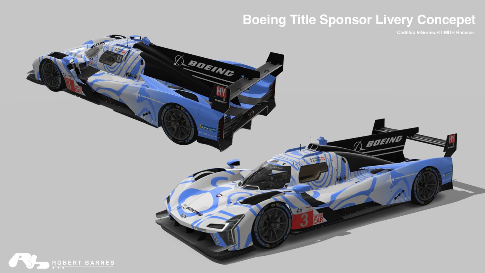 Boeing Endurance Racing Title Sponsor Livery (Concept) [March 2026]